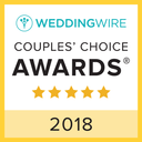 wedding wire couple's choice award 2018