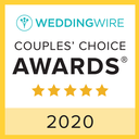 wedding wire couple's choice award 2020